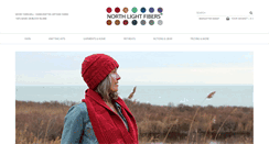 Desktop Screenshot of northlightfibers.com