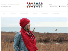 Tablet Screenshot of northlightfibers.com